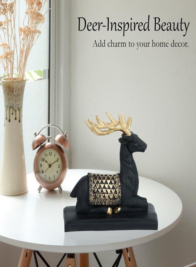 HindCraft Graceful Deer Showpiece for Your Living Room, Office, and Hallway: A Stunning Blend of Nature’s Elegance and Tranquil Serenity for Any Space - Image 2